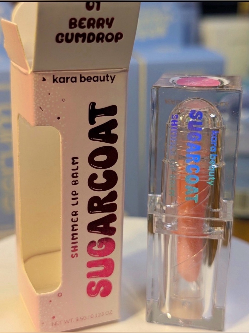 Kara Beauty Sugarcoat Shimmer Lip Balm – Beary